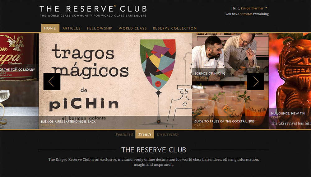 Project: The Reserve Club